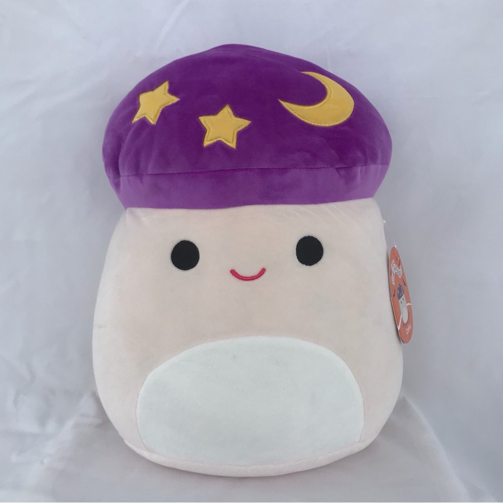Carina the Purple Mushroom Halloween Squishmallow 12” NWT